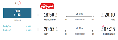 The fastest direct flight from kuala lumpur to maldives embassy is 18 hours 25 minutes. Cheap Flights From Kuala Lumpur To Malfives 153 Roundtrip