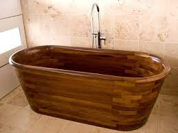 Alegna produziert nicht nur badewannen. Freistehende Holz Badewanne Cromarty Classic Stone