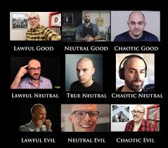 Bald Ing Boys Of Youtube Alignment Chart Alignment Charts