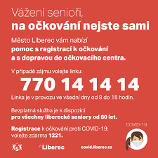 Časová linie očkování, registrace na něj apod. Pomoc Seniorum S Registraci Na Ockovani Proti Covid 19 Statutarni Mesto Liberec