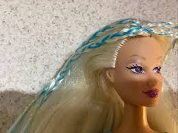 Vintage Y2K Doll with Blue Outfit