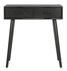Morris 2 Drawer Console Black Small Console Tables Black Console Table Console Table
