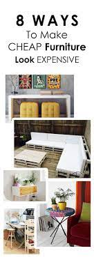 8 Ways To Make Cheap Furniture Look Expensive Cheap Decor Decoupage Furniture Homemade Furniture