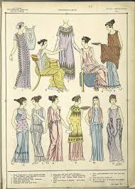 Pages From The History Of Feminine Costume Of The World Which You Can View On The Nypl Database Take This With A Grai Roman Costume Roman Dress Greek Costume