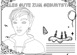 Ausmalbilder Zum Geburtstag 50 Gruss Malvorlagen Kostenlos Drucken
