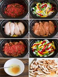 Pop some apples and spices in the slow cooker in the morning, and by the time your family gets home from work and school, the. Slow Cooker Chicken Fajitas Cooking Classy