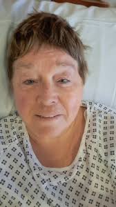 Camino thoughts There I am...having a new kneecap. Feeling blue