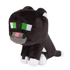 Minecraft Tuxedo Cat Plush Stuffed Toy Jinx Cat Plush Toy Cat Plush Minecraft Toys