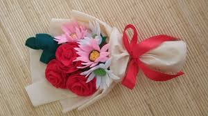 Diy Felt Flowers Bouquet Cara Membuat Buket Bunga Flanel Sedang Youtube Felt Flower Bouquet Felt Flowers Diy Felt Flowers