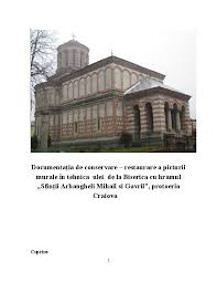 Proporţii, modalitatea de a prelucra şi pune în operă materialul de construcţie o completare a legislaţiei de ocrotire a monumentelor a fost adusă de „legea culturii (27.05.1999) şi de „convenţia privind protejarea. Doc DocumentaÅ£ie De Conservare Restaurare Andra Bucur Academia Edu