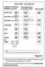 Going back in over a technicians improper repair on one of the heat pumps for my house. Replacing Trane Xr401 Thermostat With Nest Doityourself Com Community Forums