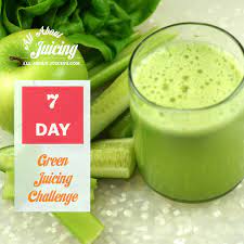 7 Day Green Juicing Challenge Juice Smoothies Recipes Juicing Recipes Juice Flavors