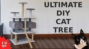 Behold, the cat scratch cactus! Ultimate Diy Cat Tree Youtube