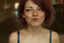 Redheads are more likely to have freckles because in general redheads have lighter skins than most other people, but not all redheads have. Wallpaper Face Women Redhead Looking Away Long Hair Glasses Green Eyes Freckles Nose Person Skin Head Mayya Giter Girl Beauty Smile Eye Woman Lady Blond Hairstyle Portrait Photography Brown Hair Art