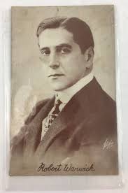 Vintage Postcard Portrait of Robert Warwick American Stage Film Television  Actor