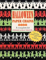 Halloween Paper Chains: Walton, Stewart & Sally, Walton, Stewart & Sally:  9780688155209: Amazon.com: Books