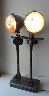lampe sculpture toi et moi 000 lampe phare lampadaire eclairage en bocal