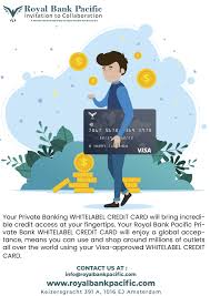 Whitelabel Credit Cards In 2020 Royal Bank Private Banking Wealth Management