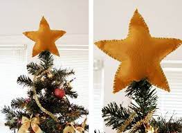 Crafty Christmas Diy Felt Star Tree Topper Earl Grey Creative Diy Christmas Tree Topper Diy Tree Topper Christmas Tree Toppers