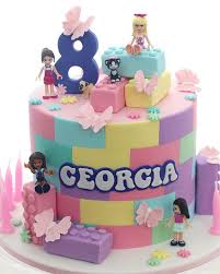 Lego Friends Lego Legofriends Cake Happy Birthday Georgia Lego Birthday Cake Lego Friends Cake Lego Friends Birthday Party
