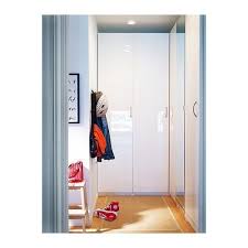 Fardal High Gloss High Gloss White White Door 50x229 Cm Ikea Hochglanz Kleiderschranksystem Ikea
