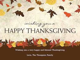 Send a happy thanksgiving card to each of your family and friends, whether they'll be seated at your dinner table or gathering together across the miles. Free Thanksgiving Ecards Animated Thanksgiving Greetings