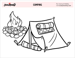 We have preschool learning toys, stem toys and baby toys in all sorts of different shapes, sizes and textures, including bright yellow toy trucks, musical activity balls, fun stacking toys, and big multicolored building blocks. Free Camping Coloring Pages That Are Tent Ally Awesome Current Camping News
