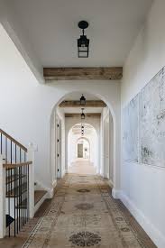 'if you are craving more colour in your home, then hallways and stairwells are the perfect spots to do so. 10 Inspiring Hallways This Minimal House Modern English Country English Country Estate House Design