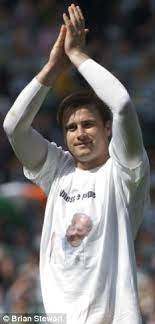 Jerzy henryk dudek (polish pronunciation: Spl To Request Celtic Deal With Keeper Boruc After Old Firm Papal T Shirt Stunt Daily Mail Online