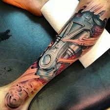 1001 Ideen Und Ispirationen Fur Ein Cooles Biomechanik Tattoo Biomechanik Tattoo Mechaniker Tattoo Biomechanik Tattoo Vorlagen