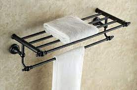 From super soft bath towel sets to decorative bath towels in exclusive designs, world market offers an array of towels to help you dry off without soaking your budget. Oil Rubbed Bronze Towel Bars Towel Hanger Bathroom Accessories Towel Rack Shelf For Sale Online Ebay