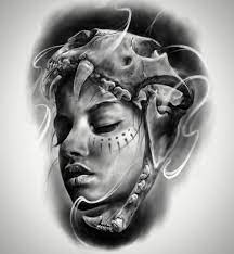 Tattoo Ink Studio Tattoo Design Realism Original Design By Tattoo In Desain Tato Tengkorak Desain Tato Pria Desain Tato