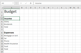I tried to make the spreadsheet as easy to use as possible. Budget Template In Excel Easy Excel Tutorial