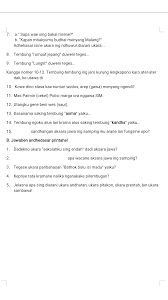 Soal aksara jawa pilihan ganda dan jawabannya yang bisa bapak ibu guru unduh secara gratis dengan menekan tombol download. Latihan Soal Bahasa Jawa Guru Galeri
