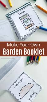 How to make beautiful garden for. Free Printable Garden Booklet For Kids To Make This Spring