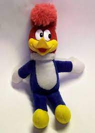 Vintage Woody Woodpecker Doll From Applause Vintage Plush Toys Vintage Plush Woody Woodpecker