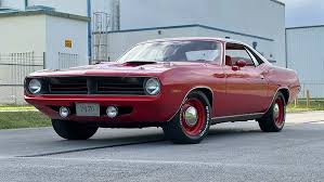 Image result for Rally Red 1970 Barracuda