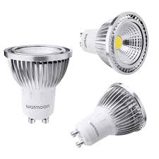 Gu10 Cob Led Bulbs 5w 50w Halogen Bulbs Equivalent 500lm 60 Beam Angle Standard Size Cob Light Bulb Led Bulb Bulb Led Light Bulb