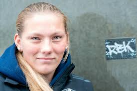 Andrea (18) spilte mot Sverre Nypan: