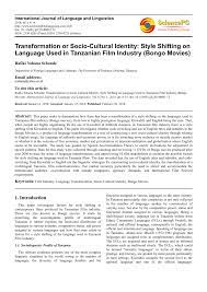 Sold loving is tough bongo flavor beat instrumental. Pdf Transformation Or Socio Cultural Identity Style Shifting On Language Used In Tanzanian Film Industry Bongo Movies