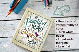 Niv beautiful word coloring bible hardcover hundreds of verses. Niv Beautiful Word Coloring Bible Long Wait For Isabella