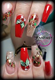 Cómo hacer diseños de decoración de uñas navideñas paso a paso fáciles y rápidas para la noche de navidad. Pin De Elizabeth En Unas Unas Maquilladas Unas Acrilicas Navidenas Unas De Gel Navidenas
