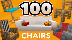 Anything you can sit on! 100 Minecraft Chair Ideas How To Build Furniture Designs In Minecraft Youtube