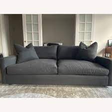 Whether you have a sprawling space or a tight one, entertain a lot or just like to curl up with a movie, there?s a style that will please the eye, balance your space, and, maybe most importantly, let you. Room Board Linger Sofa In Charcoal Aptdeco