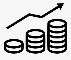 coins graph svg png icon free download investment clipart black and white free transparent clipart clipartkey coins graph svg png icon free download