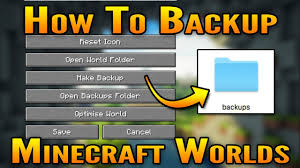 Hello, what's the method to backup and restore game saves with this version of minecraft? How To Backup And Restore Minecraft Worlds