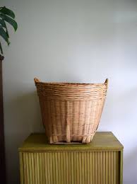 5 out of 5 stars. Extra Large Wide Vintage Woven Rattan Wicker Basket Planter Etsy Wicker Baskets Wicker Basket