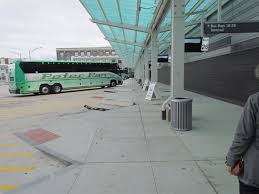 Peter Pan Bus In Bus Bays Covered Walkway From Structured Parking Garage To Terminal Picture Of Springfield Union Station Tripadvisor