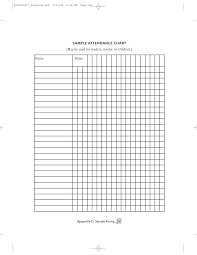 Printable Attendance Sheet For Teachers Free Printable