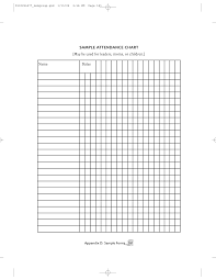 printable attendance sheet for teachers free printable